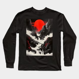 Red Moon Blood Long Sleeve T-Shirt